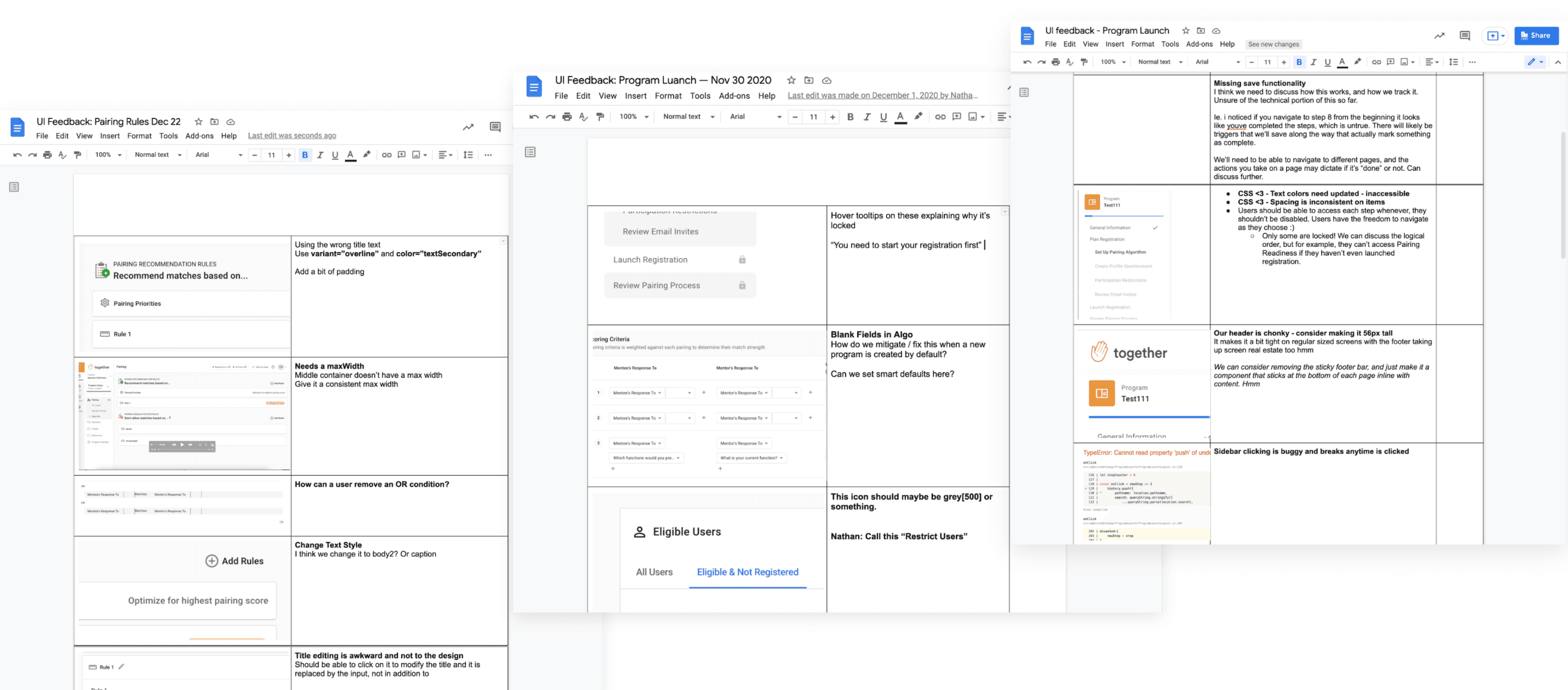 ui feedback docs google docs screenshot